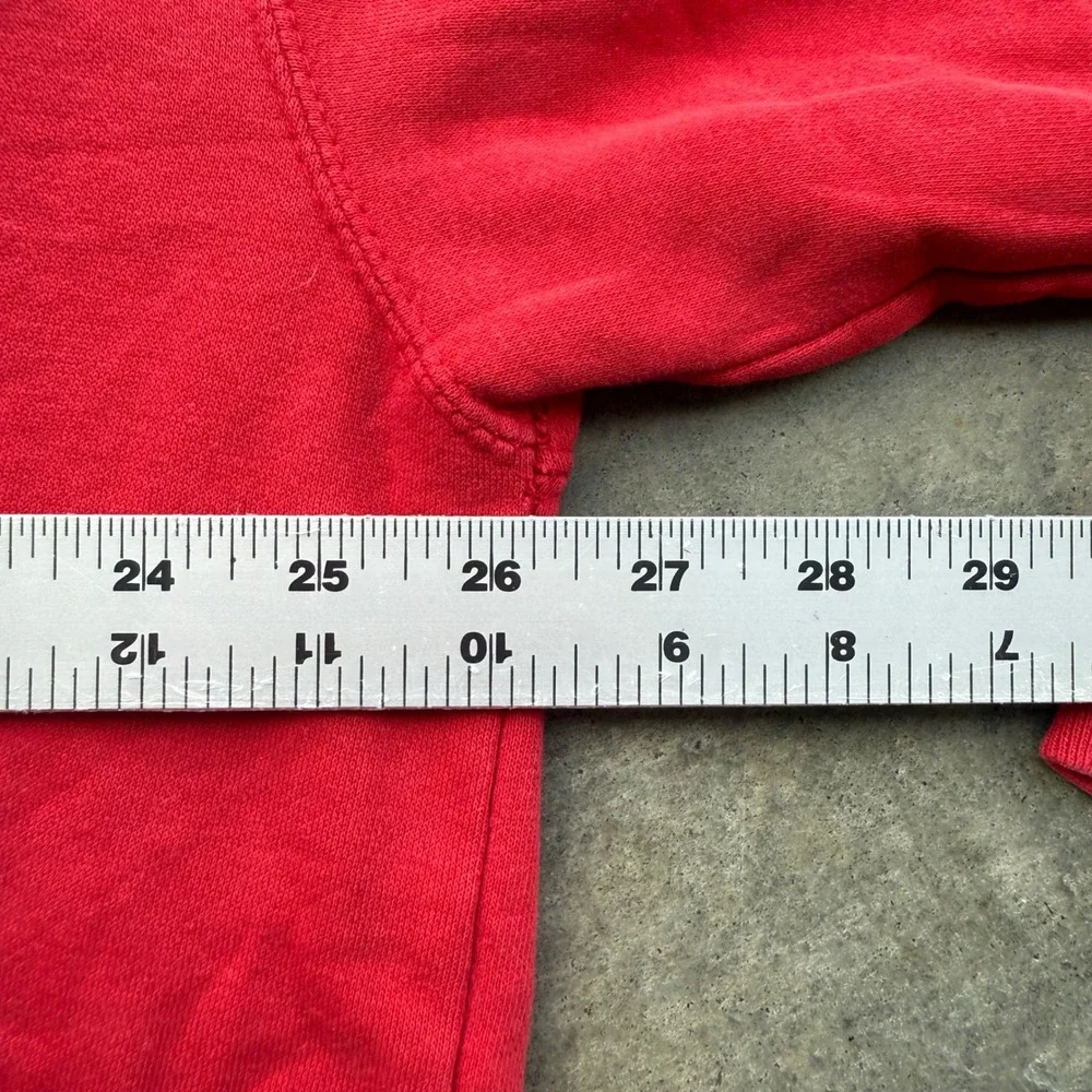 NFL Team Apparel Boston Patriots AFL 50th Anniversary Hoodie Red Mens XL VTG